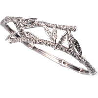 Bracelet Carrera y Carrera Bambu, white gold, diamonds Bracelet Carrera y Carrera Bambu, white gold, diamonds