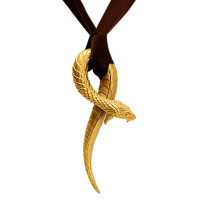 Pendant Carrera y Carrera Bestiario Serpiente Maxi, yellow gold Pendant Carrera y Carrera Bestiario Serpiente Maxi, yellow gold