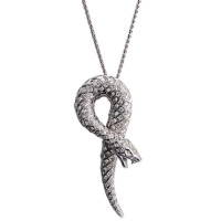 Pendant Carrera y Carrera Bestiario Serpiente, white gold, diamonds Pendant Carrera y Carrera Bestiario Serpiente, white gold, diamonds