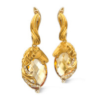 Earrings Carrera y Carrera Ecuestre Caballo, yellow gold, diamonds, citrines Earrings Carrera y Carrera Ecuestre Caballo, yellow gold, diamonds, citrines