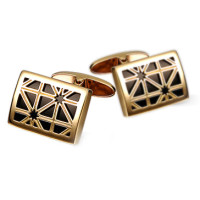 Carrera y Carrera Cordoba cufflinks, yellow gold, onyx Carrera y Carrera Cordoba cufflinks, yellow gold, onyx