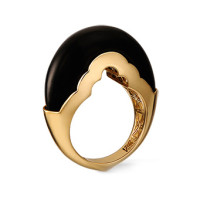 Ring Carrera y Carrera Granada, yellow gold, onyx Ring Carrera y Carrera Granada, yellow gold, onyx