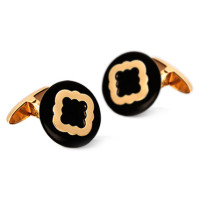 Carrera y Carrera Granada cufflinks, yellow gold, onyx Carrera y Carrera Granada cufflinks, yellow gold, onyx