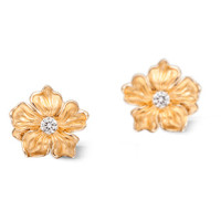 Earrings Carrera y Carrera Emperatriz, yellow gold, diamonds Earrings Carrera y Carrera Emperatriz, yellow gold, diamonds