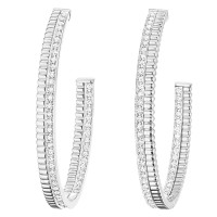 Kolczyki Boucheron Quatre, białe złoto, diamenty Kolczyki Boucheron Quatre, białe złoto, diamenty