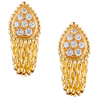 Earrings Boucheron Serpent Boheme, yellow gold, diamonds Earrings Boucheron Serpent Boheme, yellow gold, diamonds