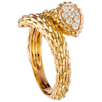 Ring Boucheron Serpent Boheme, yellow gold, diamonds Ring Boucheron Serpent Boheme, yellow gold, diamonds
