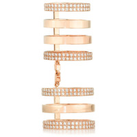 Repossi ring, rose gold, diamonds Repossi ring, rose gold, diamonds