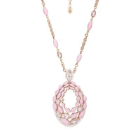 Necklace de Grisogono Melody Of Colors, pink gold, diamonds, opals, morganite Necklace de Grisogono Melody Of Colors, pink gold, diamonds, opals, morganite