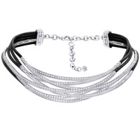Necklace de Grisogono Allegra, white gold, diamonds Necklace de Grisogono Allegra, white gold, diamonds