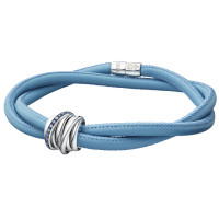 Bracelet de Grisogono Allegra, white gold, skin, sapphires Bracelet de Grisogono Allegra, white gold, skin, sapphires