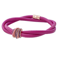 Bracelet de Grisogono Allegra, pink gold, skin, sapphires, amethyst Bracelet de Grisogono Allegra, pink gold, skin, sapphires, amethyst