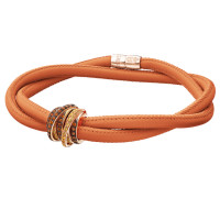 Bracelet de Grisogono Allegra, pink gold, skin, sapphires Bracelet de Grisogono Allegra, pink gold, skin, sapphires