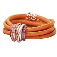Bracelet de Grisogono Allegra, pink gold, skin, sapphires Bracelet de Grisogono Allegra, pink gold, skin, sapphires