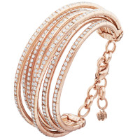 Bracelet de Grisogono Allegra, pink gold, diamonds Bracelet de Grisogono Allegra, pink gold, diamonds