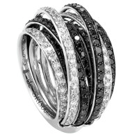 Ring de Grisogono Allegra, white gold, diamonds Ring de Grisogono Allegra, white gold, diamonds