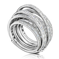 Ring de Grisogono Allegra, white gold, diamonds Ring de Grisogono Allegra, white gold, diamonds