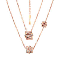 Necklace de Grisogono Allegra, pink gold, diamonds Necklace de Grisogono Allegra, pink gold, diamonds