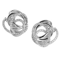 Earrings de Grisogono Matassa, white gold, diamonds Earrings de Grisogono Matassa, white gold, diamonds