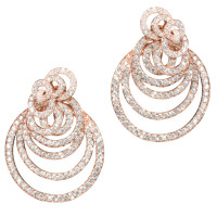 Earrings de Grisogono Gypsy, pink gold, diamonds Earrings de Grisogono Gypsy, pink gold, diamonds