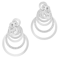 Earrings de Grisogono Gypsy, white gold, diamonds Earrings de Grisogono Gypsy, white gold, diamonds