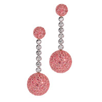 Ohrringe de Grisogono Boule, Weißgold, Diamanten, Saphire Ohrringe de Grisogono Boule, Weißgold, Diamanten, Saphire