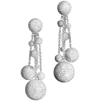 Ohrringe de Grisogono Boule, Weißgold, Diamanten Ohrringe de Grisogono Boule, Weißgold, Diamanten