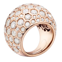 Ring de Grisogono Boule, Roségold, Diamanten
