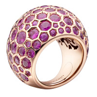 Ring de Grisogono Boule, Roségold, Saphire
