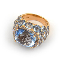 Crivelli Amethyst Ring, Yellow Gold