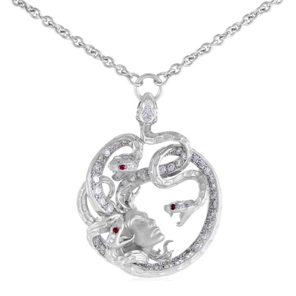 Magerit Mythology pendant, white gold, diamonds Magerit Mythology pendant, white gold, diamonds