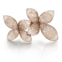 Ring Pasquale Bruni Giardini Segreti, pink gold, diamonds Ring Pasquale Bruni Giardini Segreti, pink gold, diamonds