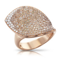 Ring Pasquale Bruni Giardini Segreti, pink gold, diamonds Ring Pasquale Bruni Giardini Segreti, pink gold, diamonds