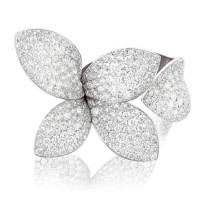 Ring Pasquale Bruni Giardini Segreti, white gold, diamonds Ring Pasquale Bruni Giardini Segreti, white gold, diamonds