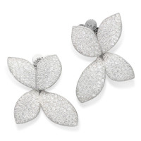 Earrings Pasquale Bruni Giardini Segreti, white gold, diamonds Earrings Pasquale Bruni Giardini Segreti, white gold, diamonds