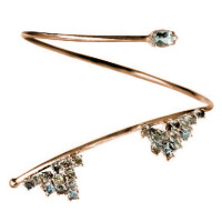 Damiani for Jil Sander bracelet, rose gold, diamonds Damiani for Jil Sander bracelet, rose gold, diamonds