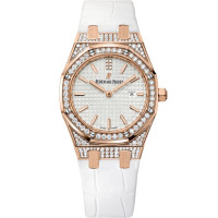 Audemars Piguet Royal Oak Quartz, różowe złoto, diamenty Audemars Piguet Royal Oak Quartz, różowe złoto, diamenty