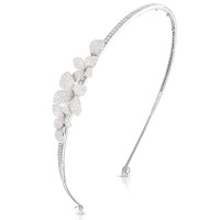 Hair decoration Pasquale Bruni Secret Gardens Haute Couture, white gold, diamonds Hair decoration Pasquale Bruni Secret Gardens Haute Couture, white gold, diamonds