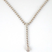 Damiani necklace, white gold, diamonds Damiani necklace, white gold, diamonds