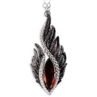 Pendant Magerit Hechizo Armonia, white gold, diamonds, pomegranate Pendant Magerit Hechizo Armonia, white gold, diamonds, pomegranate