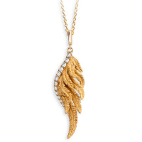 Pendant Magerit Hechizo Armonia Small, yellow gold, diamonds Pendant Magerit Hechizo Armonia Small, yellow gold, diamonds