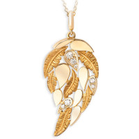 Pendant Magerit Hechizo Romance, yellow gold, diamonds Pendant Magerit Hechizo Romance, yellow gold, diamonds