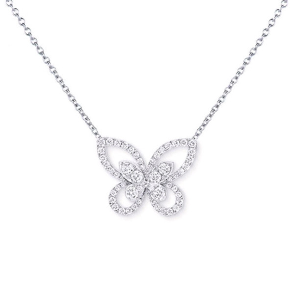Graff Butterfly pendant, white gold, diamonds Graff Butterfly pendant, white gold, diamonds