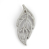 Luca Carati pendant, white gold, diamonds