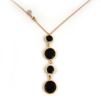 Giorgio Visconti pendant, 750 gold, onyx