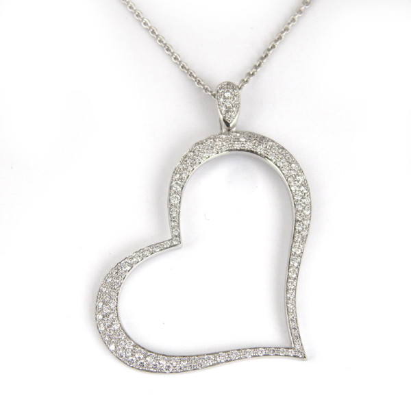 Piaget pendant, 750 white gold, diamonds Piaget pendant, 750 white gold, diamonds