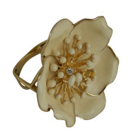 ROBERTO BRAVO ring, gold, diamonds, enamel ROBERTO BRAVO ring, gold, diamonds, enamel