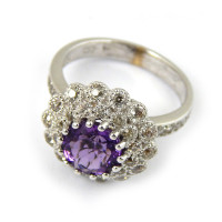 DeGrisogono ring, white gold, diamonds DeGrisogono ring, white gold, diamonds