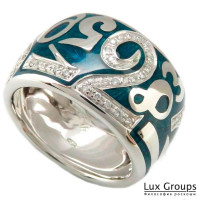 Franck Muller ring, white gold, diamonds Franck Muller ring, white gold, diamonds