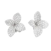 Pasquale Bruni Petit Garden earrings, white gold, diamonds Pasquale Bruni Petit Garden earrings, white gold, diamonds